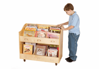 Guidecraft Mobile Book Organizer