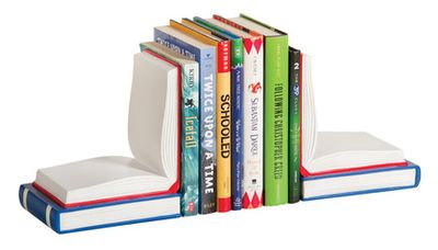 Guidecraft Open Book Bookends
