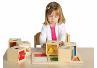 Guidecraft Peekaboo Lock Boxes Set of 6