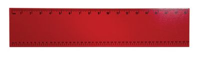 Guidecraft Personalized Wall Art Ruler Red - Click to enlarge