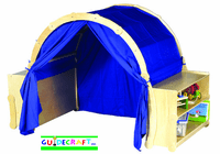 GUIDECRAFT Playhouse Hideaway Bookshelves