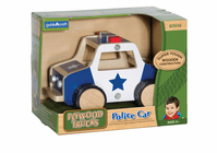 Guidecraft Plywood Police Car