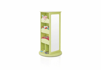 GUIDECRAFT Rotating Dress-Up Storage Center - Light Green