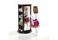 GUIDECRAFT Rotating Dress-Up Storage - Espresso