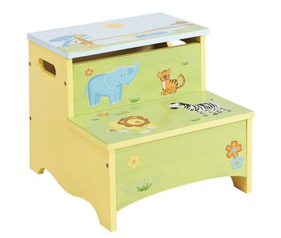 Guidecraft Savanna Smiles Storage Step-Up