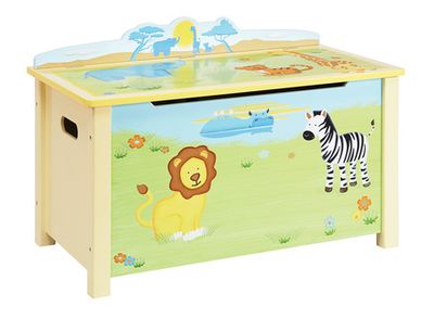Guidecraft Savanna Smiles Toy Box