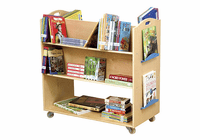 Guidecraft School Library Cart