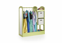 GUIDECRAFT See and Store Dress-Up Center - Light Green