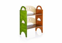 GUIDECRAFT See & Store Stacking Bookshelf