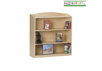 GUIDECRAFT Single-Sided Bookcase