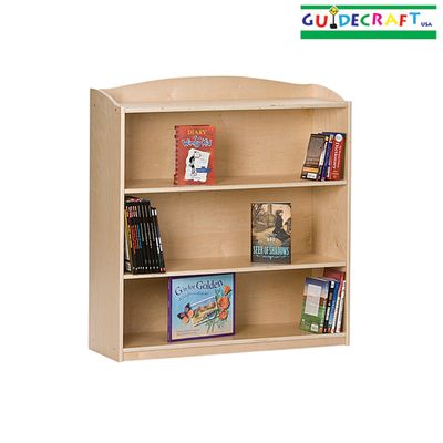 GUIDECRAFT Single-Sided Bookcase - Click to enlarge