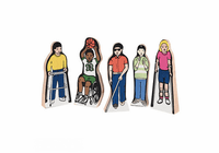Guidecraft Special Needs Children (5/set)