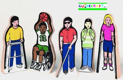 GUIDECRAFT SPECIAL NEEDS CHILDREN (5/SET)