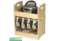 Guidecraft Stacking Audio Storage Units