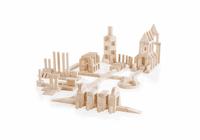 GUIDECRAFT Unit Blocks Set E - 218 Piece Set