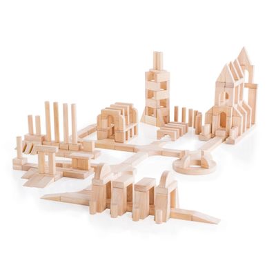 GUIDECRAFT Unit Blocks Set E - 218 Piece Set