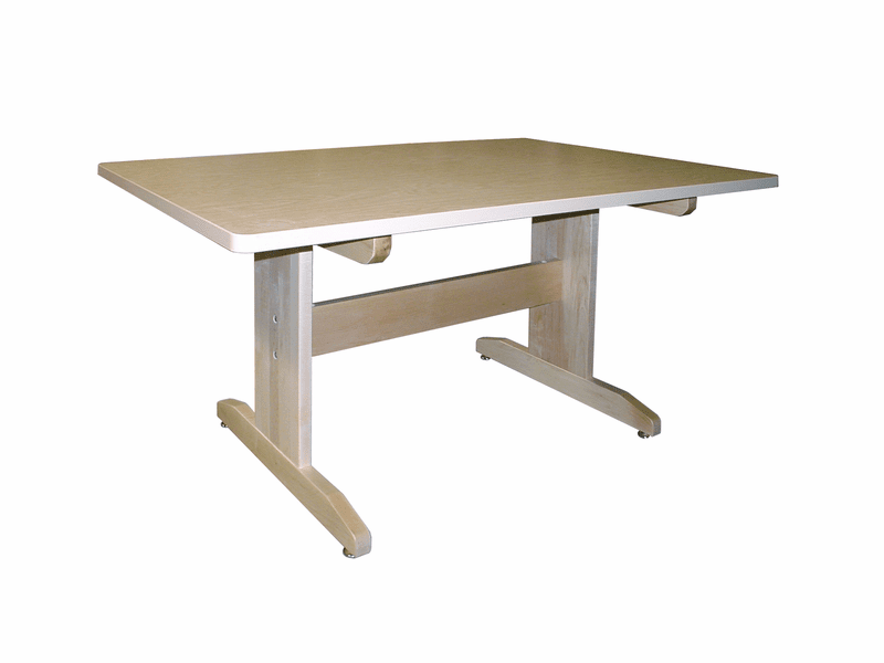 The Arth inavance one&#39;s table オーク XXX's and OOO's Trestle Dining Table 412240587 at Turner's