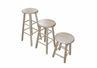 HANN Hardwood Stools