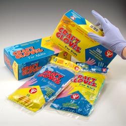 HYGLOSS Colored Craft Gloves (Box of 100) - Click to enlarge