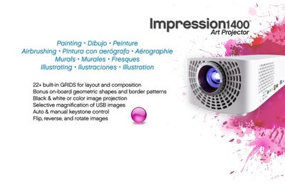 ARTOGRAPH Impression1400 Art Projector - Click to enlarge