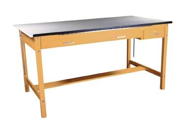 DIVERSIFIED WOODCRAFTS Instructor's Art/Drafting Table - 72"W