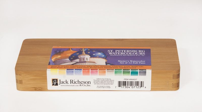 Jack Richeson Carta Per Acquerello 135# - 50 Fogli 15,2x22,9 Cm, Superfici Fredda (Cold Press), Acid Free, Ideale Per Studenti E Artisti