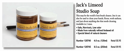 Jack's Linseed Studio Soap
