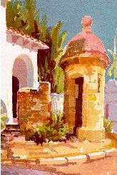 JANET D'ESOPO Art Instruction Video (DVD): Landscape Painting, Old San Juan