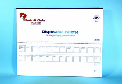 JOHN SANDEN DISPOSABLE PALETTE 16