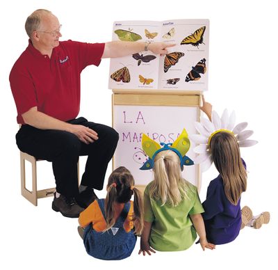 Jonti-Craft® Big Book Easel - Write-n-Wipe