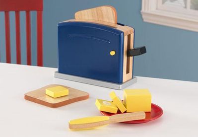 KIDKRAFT Primary Toaster Set