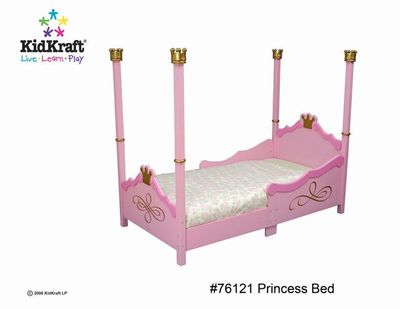 KIDKRAFT Princess Toddler Cot - Click to enlarge