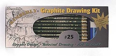 Kimberly Graphite Drawing Set No. 25    
