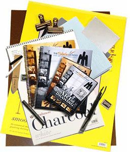 LARRY GLUCK Art of Drawing Part I & II DELUXE Package (DVDs & all Materials) - Click to enlarge