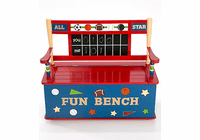 Levels of Discovery ALL STAR SPORTS TOY BOX BENCH