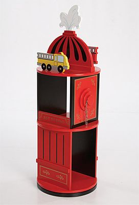 Levels of Discovery FIREFIGHTER REVOLVING BOOKCASE