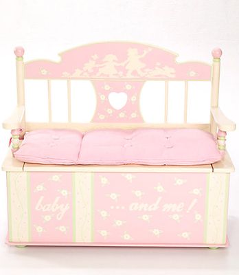 Levels of Discovery ROCK-A-MY-BABY TOY BOX BENCH