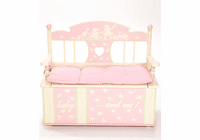 Levels of Discovery ROCK-A-MY-BABY TOY BOX BENCH