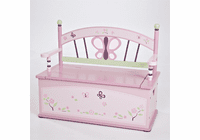Levels of Discovery SUGAR PLUM TOY BOX BENCH