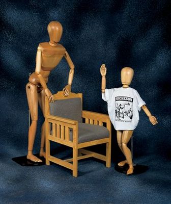 Richeson LIFE SIZE MALE MANIKIN - Click to enlarge