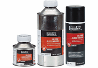 Liquitex Soluvar Gloss Varnish (aerosol spray)