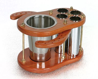 RICHESON Stainless Steel Brush Holder