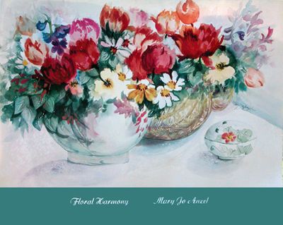 Mary Jo Anzel WaterColor Posters For Sale - Click to enlarge