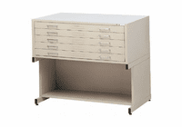 Mayline 5-Drawer C-File Gray