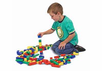 Melissa & Doug 100 Wood Blocks Set