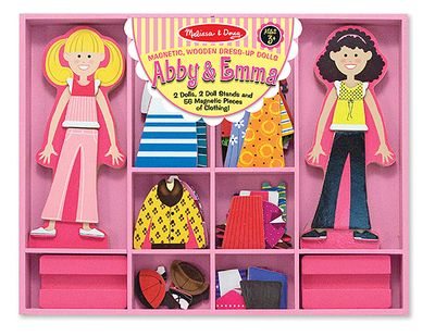 Melissa & Doug Abby & Emma Magnetic Dress-Up - Click to enlarge