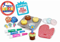 Melissa & Doug Bake & Decorate Cupcake Set