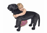 Melissa & Doug Black Lab - Plush