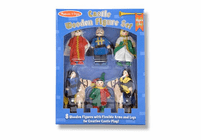 Melissa & Doug Castle Wooden Figure Set