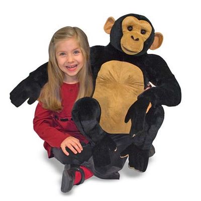 Melissa & Doug Chimpanzee - Plush - Click to enlarge